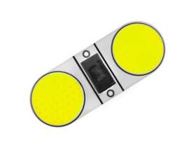 PLAFON UNIV. RECT. 54LED 200X75MM 12/85V. 10W C/U