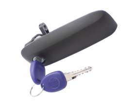 MANIJA PUERTA EXTERIOR FI UNO/FIORINO 15/.. C/LLAVE DER