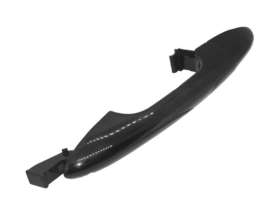 Manija de puerta exterior Hyundai HB20 sin agujero para llave, negra