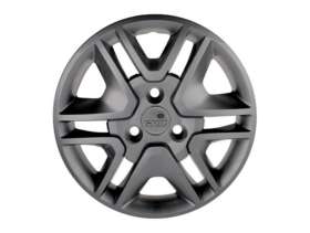 Taza de rueda para Renault Kwid de 14 pulgadas, color grafito