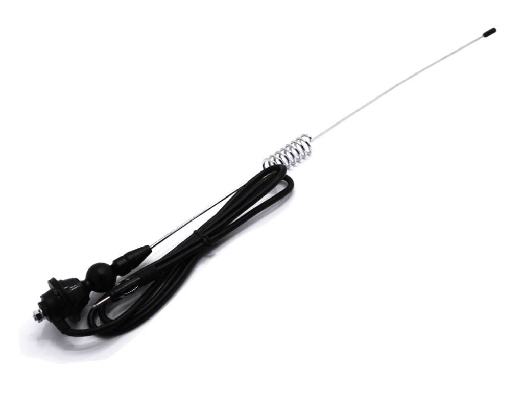 Antena de techo universal cromada