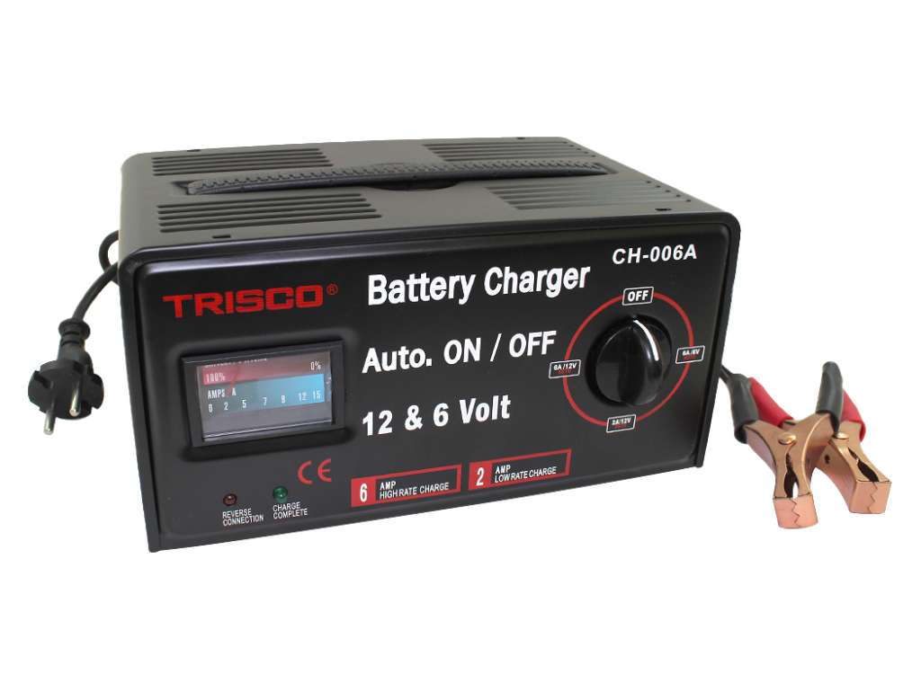 Cargador de batería 12V 6A