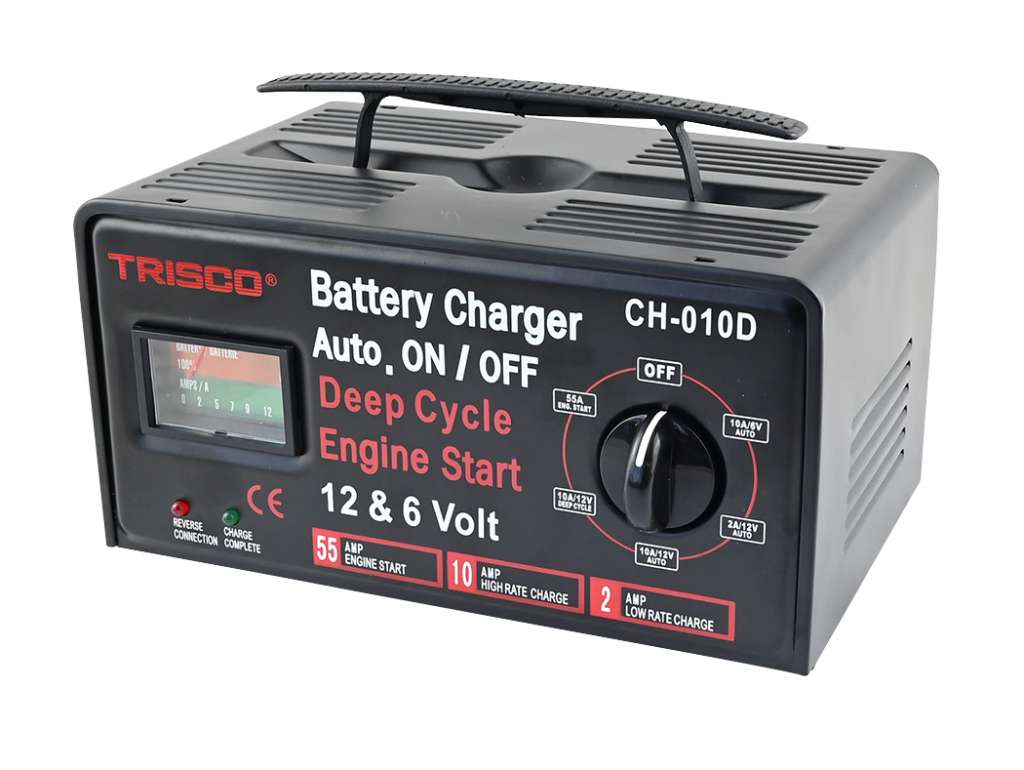 Cargador de batería 12V 10A