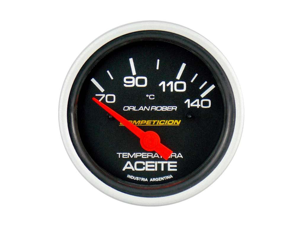 Indicador de temperatura de agua eléctrico 60mm