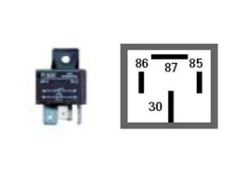 RELAY MINI REF. 24V. 70AMP. 4 TERM