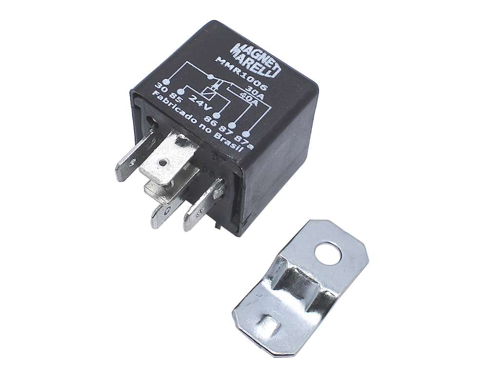 RELAY MINI UNIV. 24V. 40AMP. 5 TERM