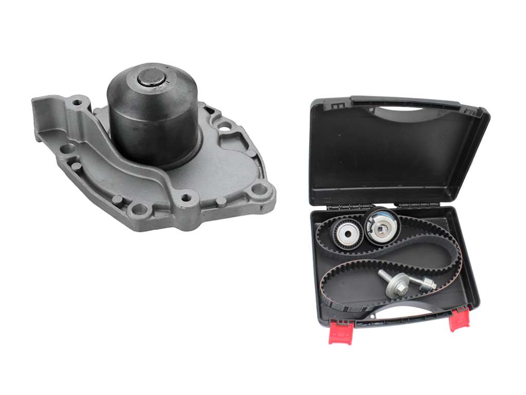 Kit de Distribución con Rulemán Tensor y Bomba de Agua para Renault Duster