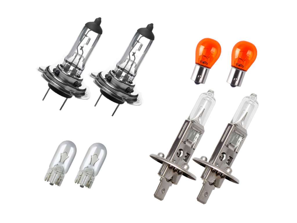 Kit de lámparas para faros, posición y señalización