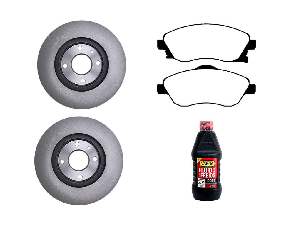 DISCO FRENO GM CORSA II 1.8 C/PASTILLA FRENO C/DOT3 KIT