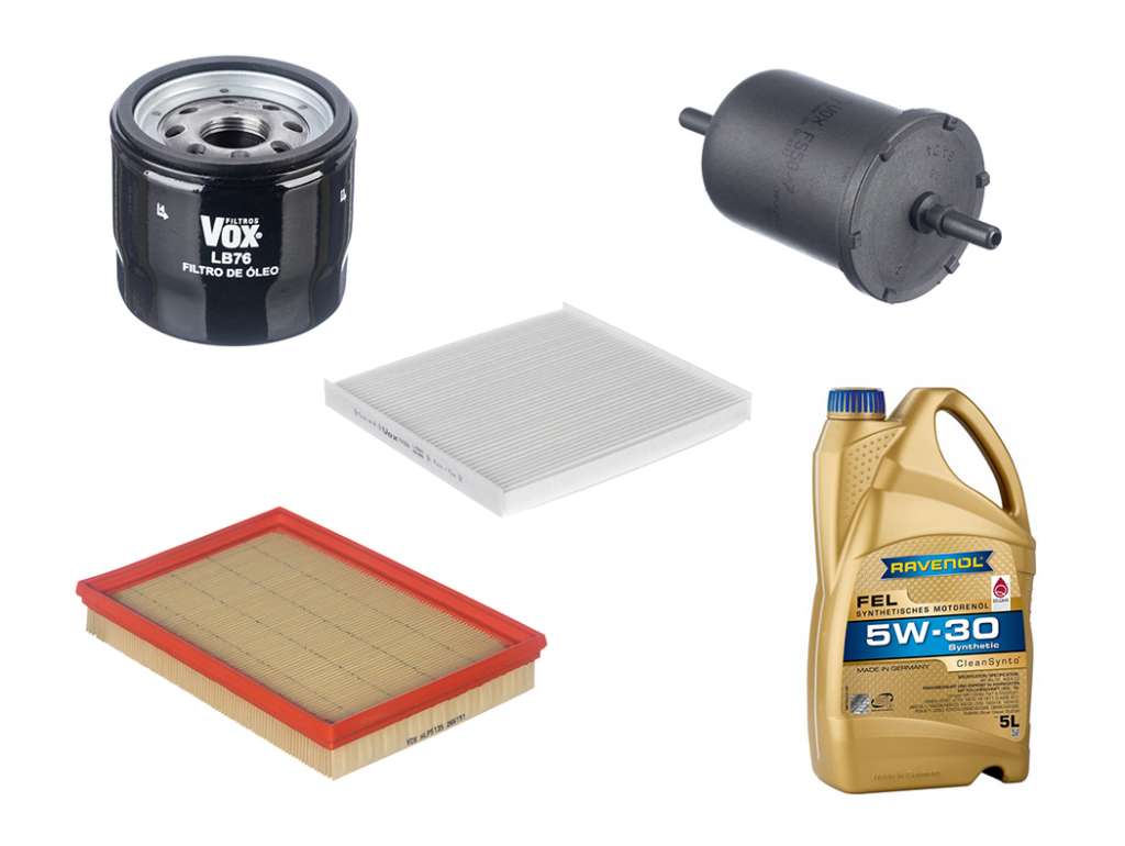 Kit de Mantenimiento con Filtro de Aceite y Aceite