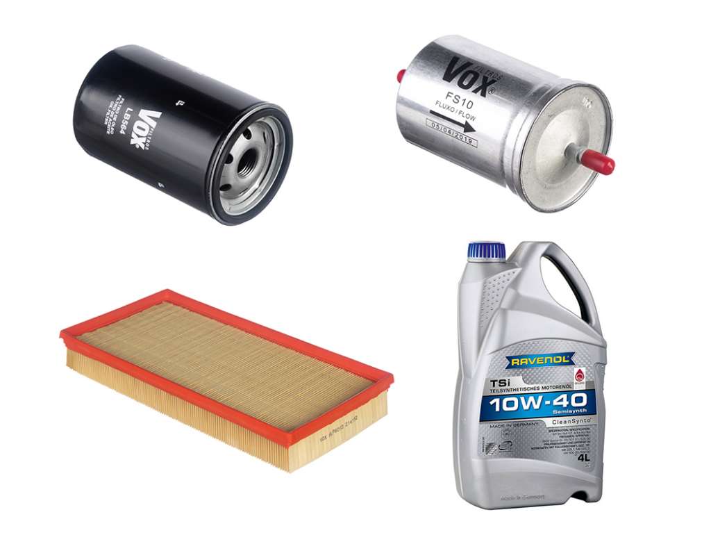 Kit de filtro de aceite con aceite