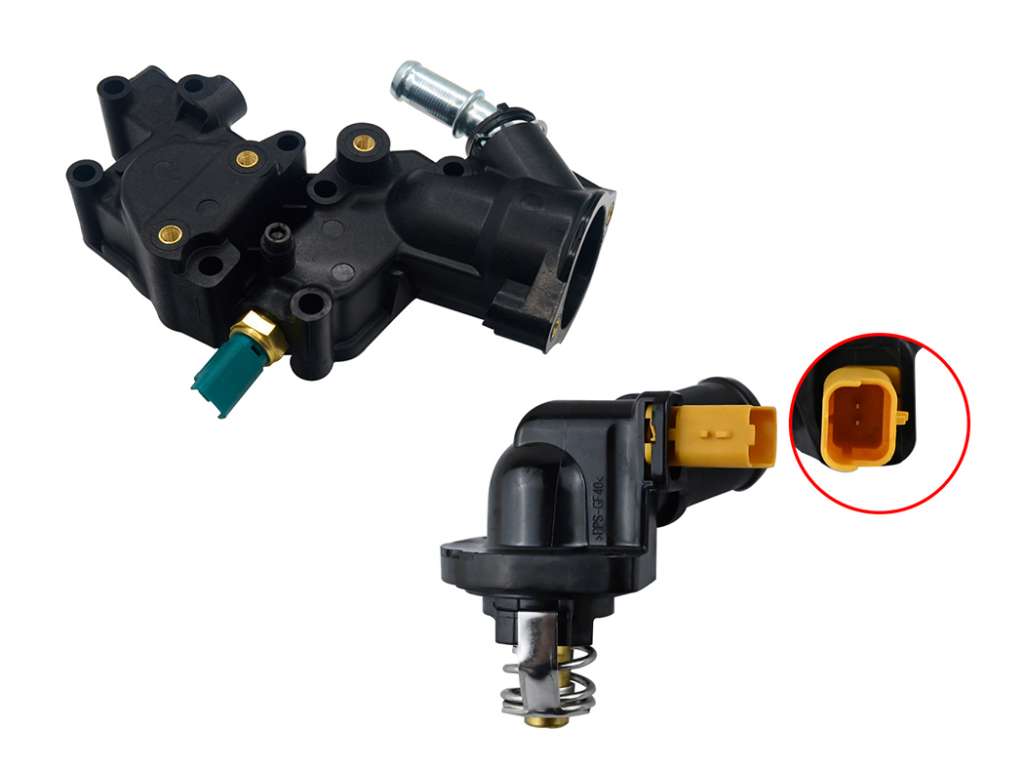 TERMOSTATO PE 208 1.5  8V TU4 C/ BASE TERMOSTATO KIT
