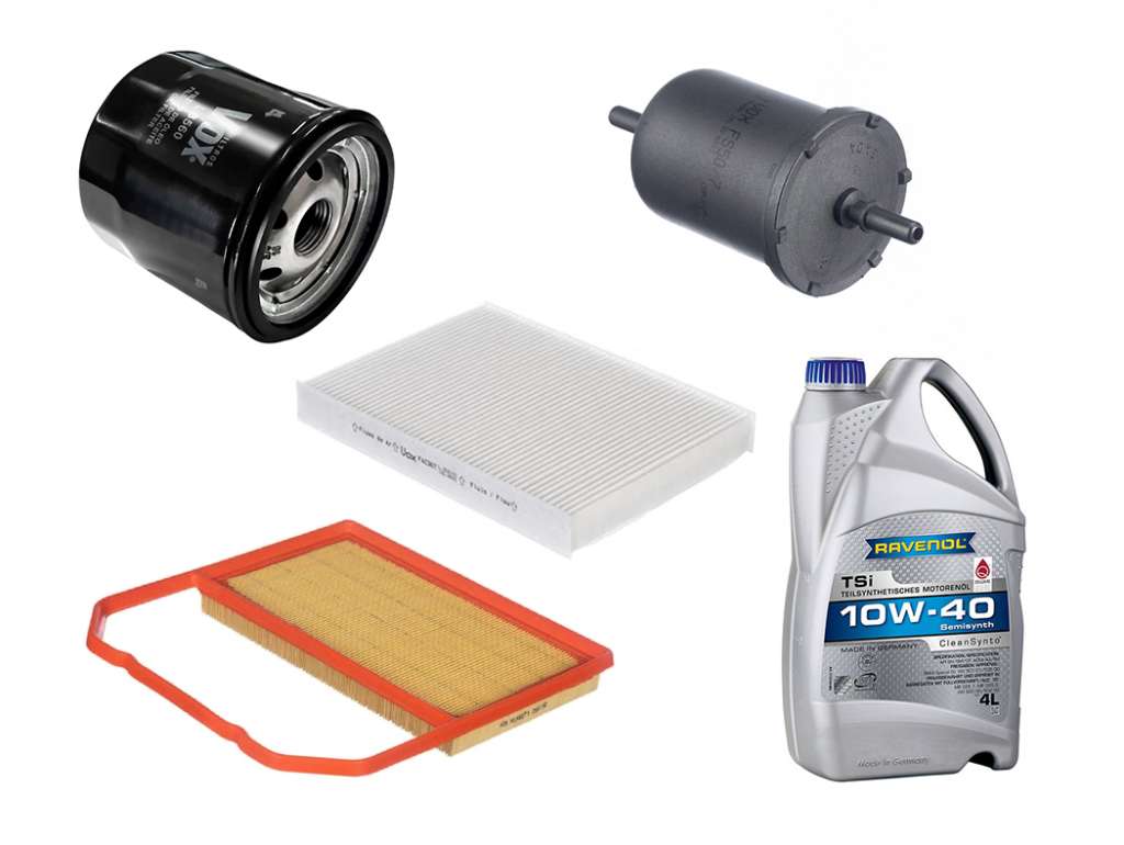 Kit de filtro de aceite y aceite para Volkswagen Gol