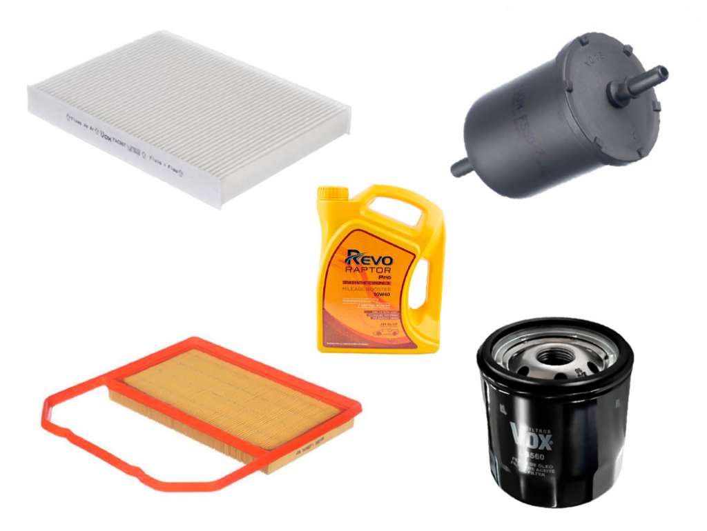 Kit filtro de aceite con aceite para Volkswagen Up