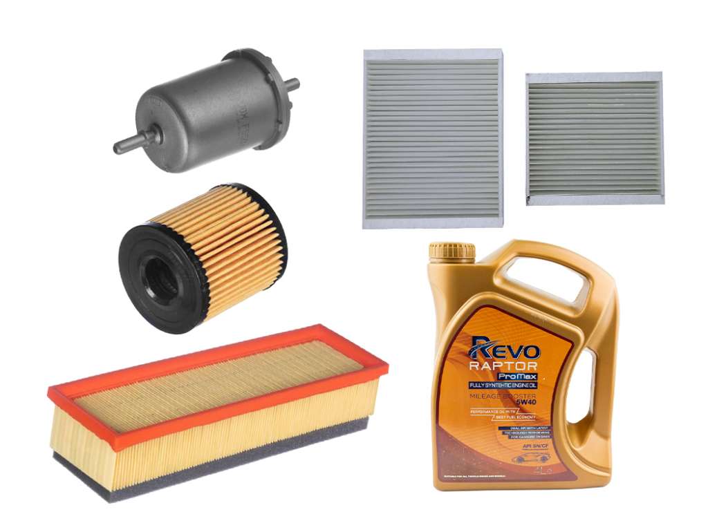 Kit de filtro de aceite y filtro de habitáculo