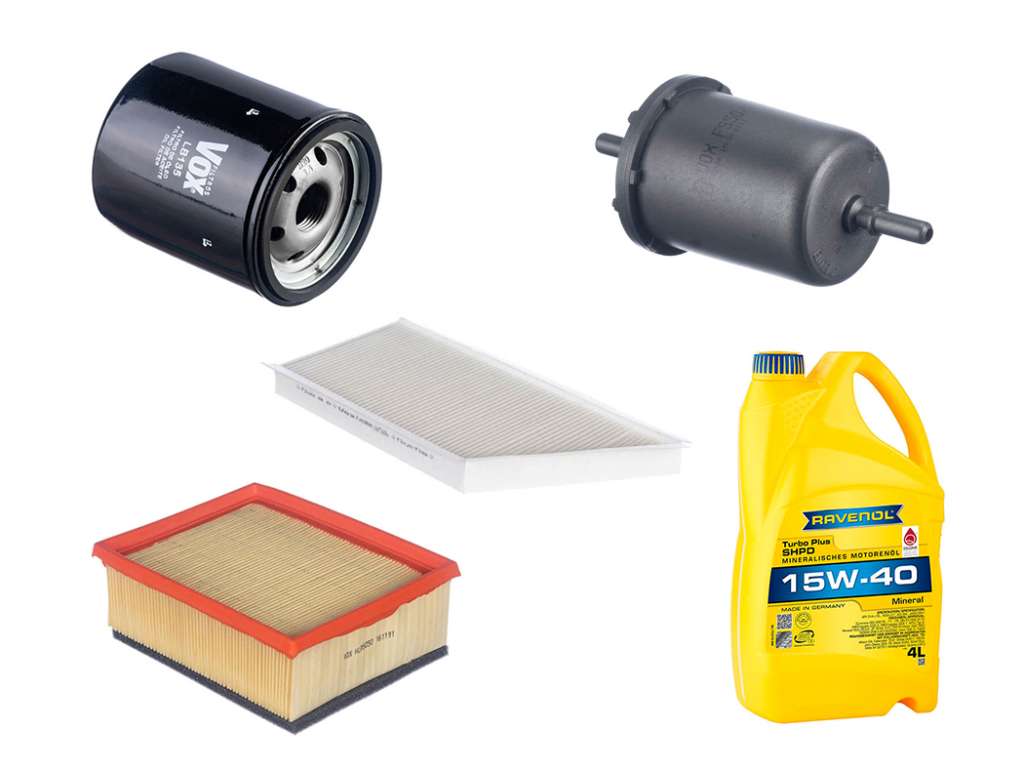 FILTRO ACEITE PE 206 1.6 C/ ACEITE KIT