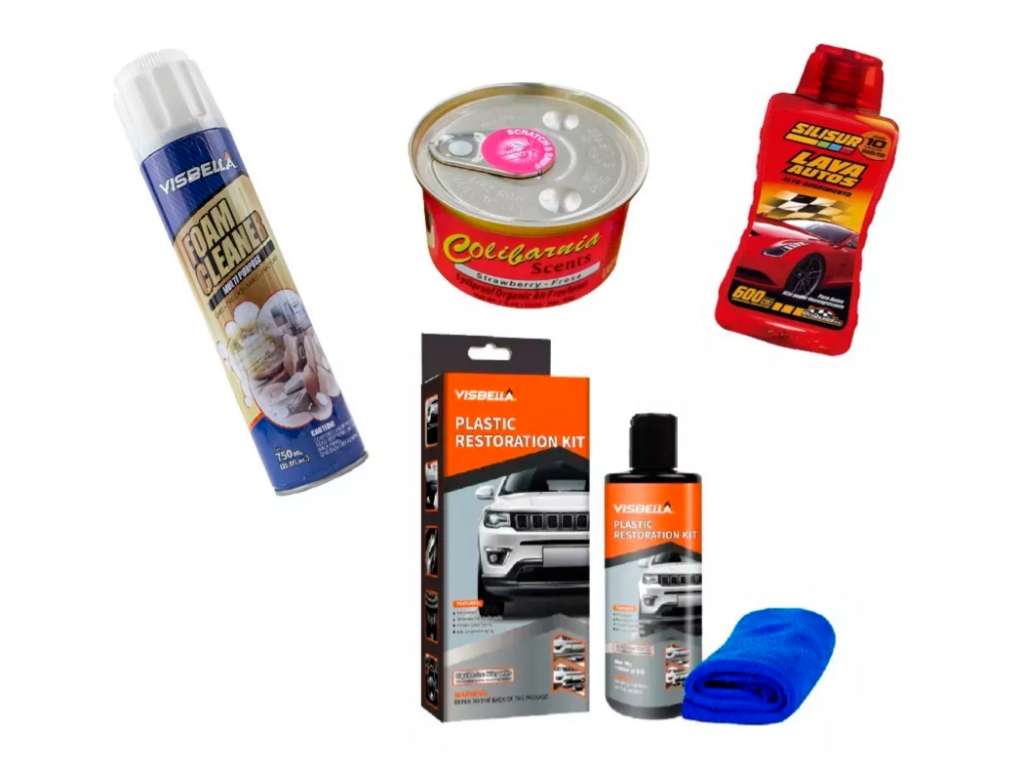 Kit de Limpieza y Lavado Automotriz