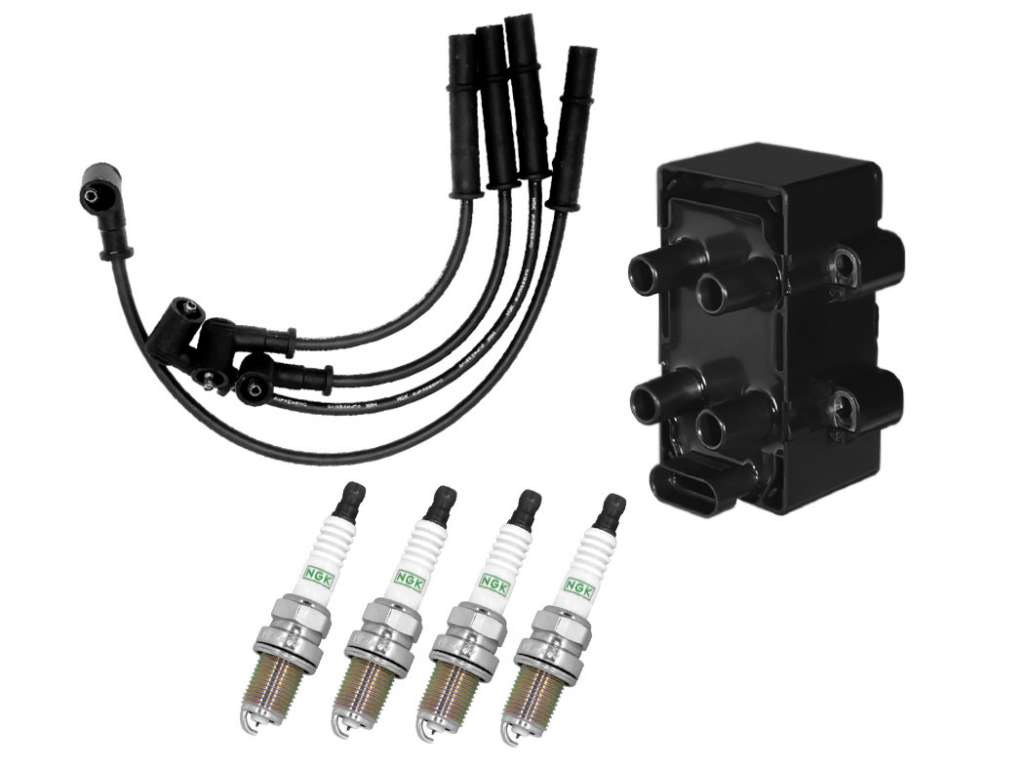 BOBINA ENCENDIDO IGNICION RE KANGOO 1.6 8V C/BUJIA/CABLE BUJIA KIT