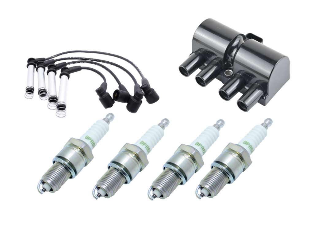 BOBINA ENCENDIDO IGNICION CORSA 1.6  C/ BUJIA/CABLE BUJIA KIT