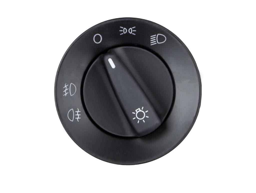 Llave de luces con comando de faros antiniebla delanteros y traseros