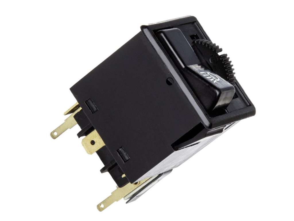 Llave de luces con reóstato