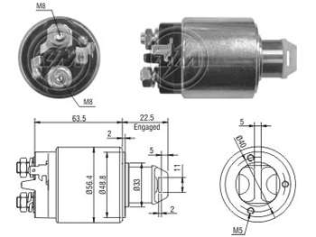 SOLENOIDE LUCAS RE 19 1.6 12V.