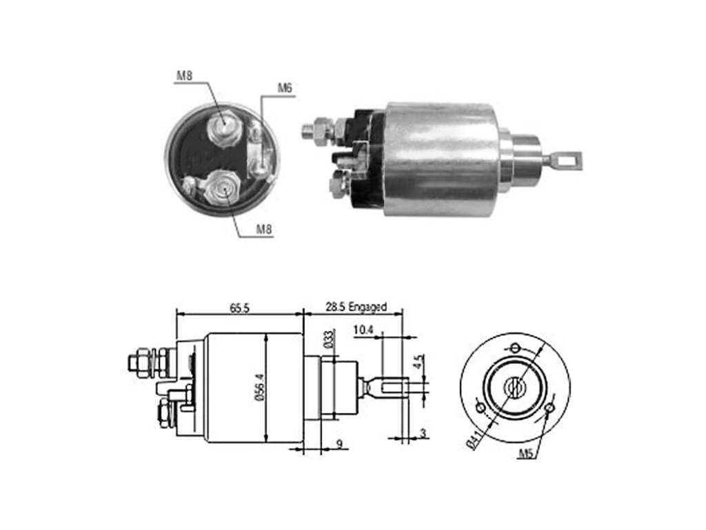 Solenoide de inyección