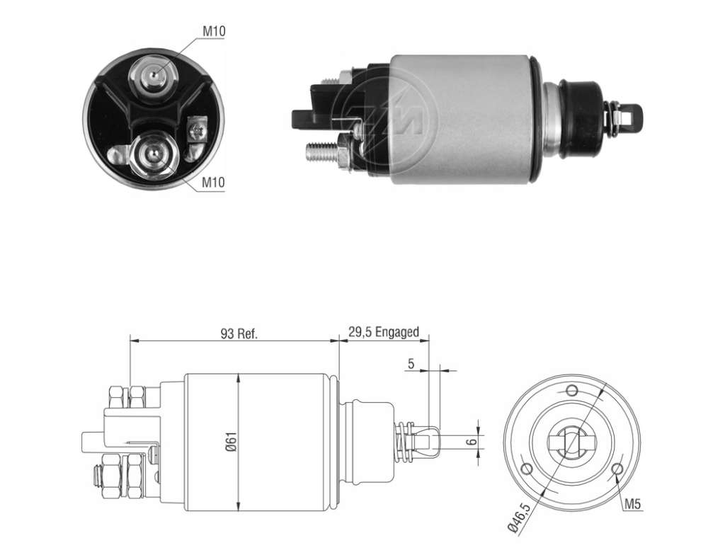 Solenoide de arranque