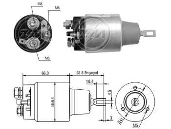 SOLENOIDE BOSCH GM CORSA 1.6 EFI/SU FUN