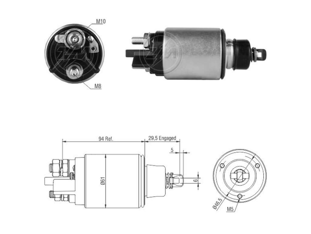 Solenoide de arranque