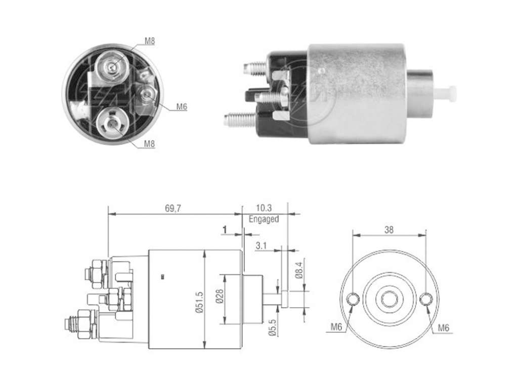 Solenoide de arranque