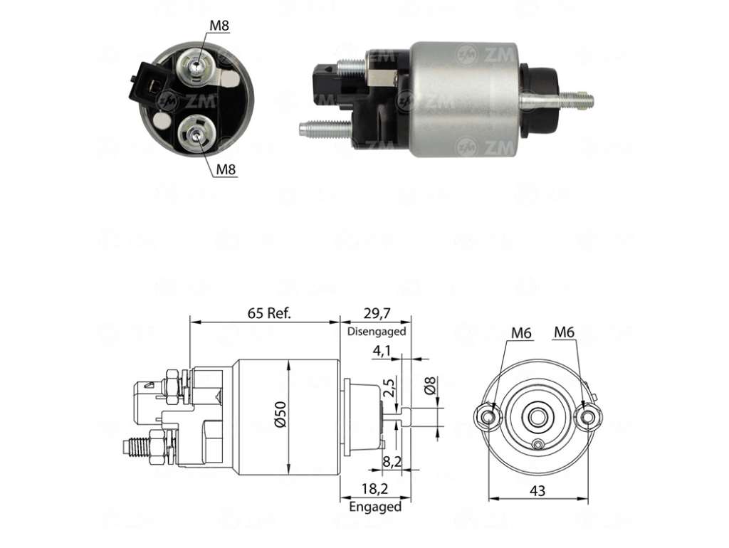 SOLENOIDE N-DENSO BMW X1/X3/X5 03/..