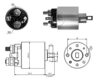 SOLENOIDE HITACHI RE MASTER HITACHI