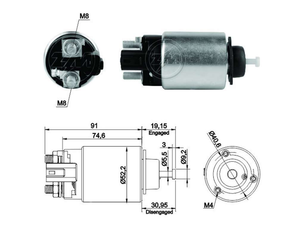 Solenoide de arranque