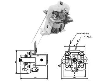 Solenoide de arranque 12V