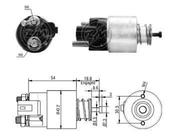 SOLENOIDE VALEO KIA SOUL/I30/HY NUEVOS 12V.