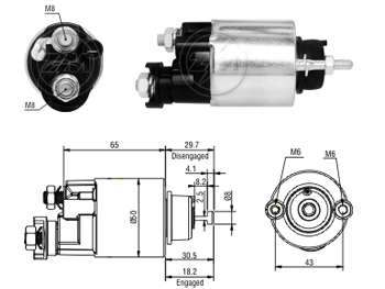 SOLENOIDE N-DENSO HO CIVIC 1.7 01/05 12V.
