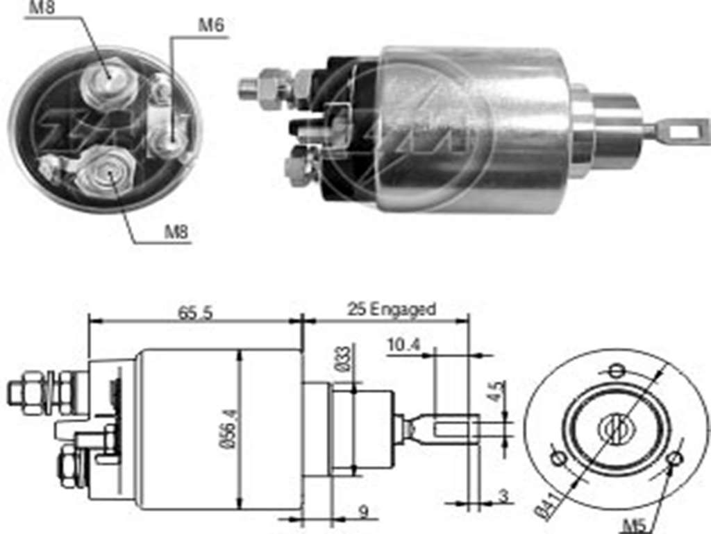 SOLENOIDE BOSCH FI STRADA DSL