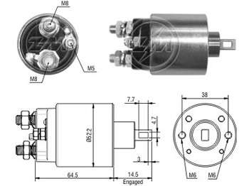 SOLENOIDE INDIEL PE PARTNER/ETC.