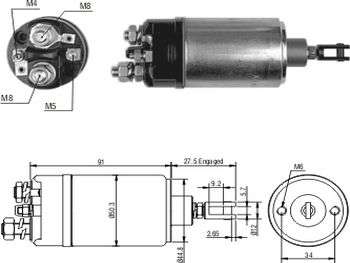 Solenoide de arranque