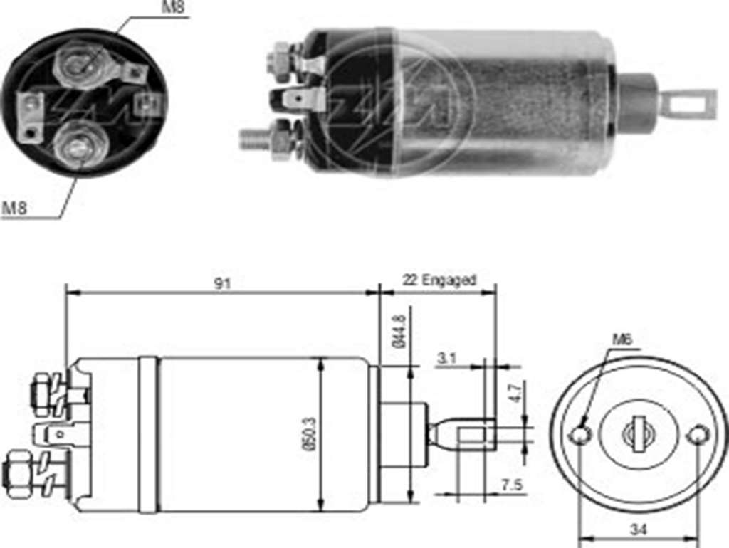 Solenoide de arranque