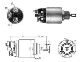 SOLENOIDE BOSCH MB SPRINTER 250 BOSCH
