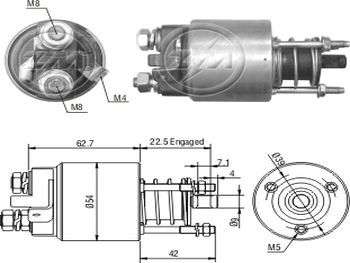SOLENOIDE MARELLI GM CORSA/ETC