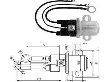 SOLENOIDE DELCO MB AUXILIAR 24V