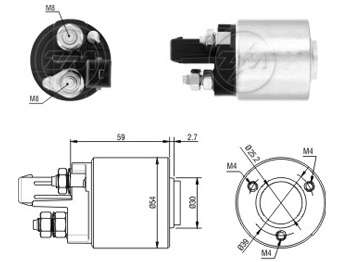 SOLENOIDE VALEO VW GOL V/BORA/GOLF