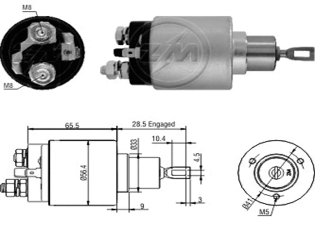 Solenoide de arranque