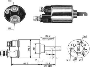 Solenoide de arranque