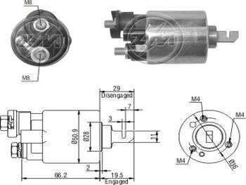 Solenoide de Embrague de Transmisión Automática