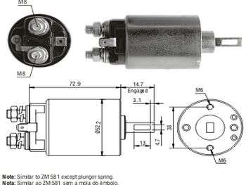 Solenoide de arranque