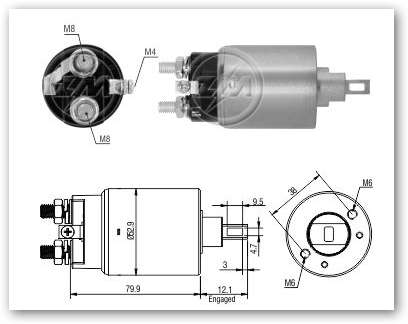 Solenoide de arranque